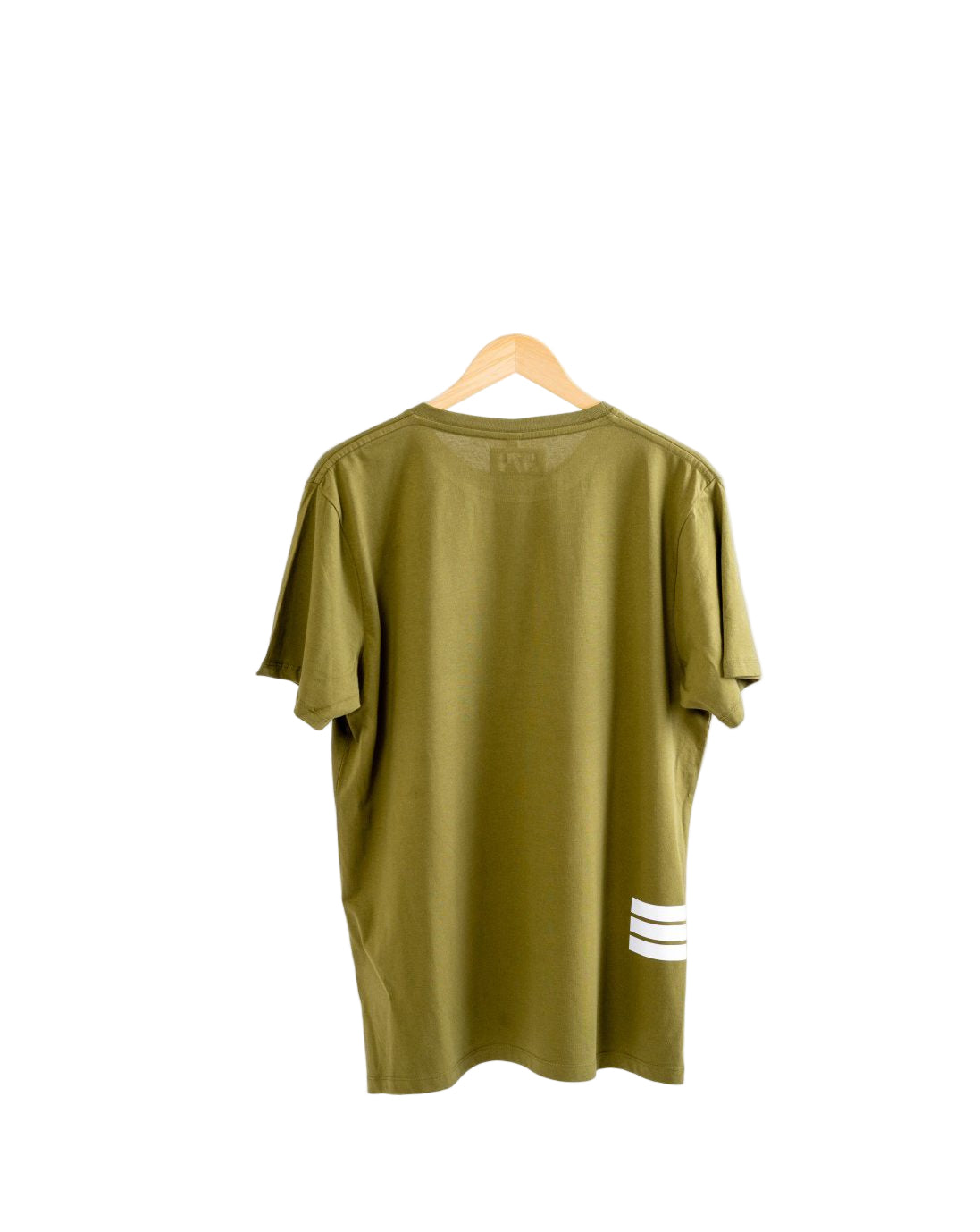 3 Bars Army Green T-Shirt