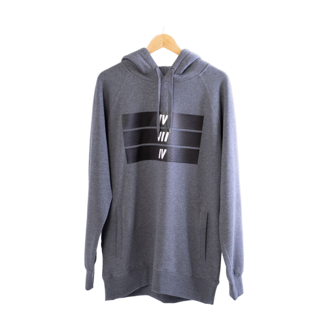 3 Bars Grey Hoodie