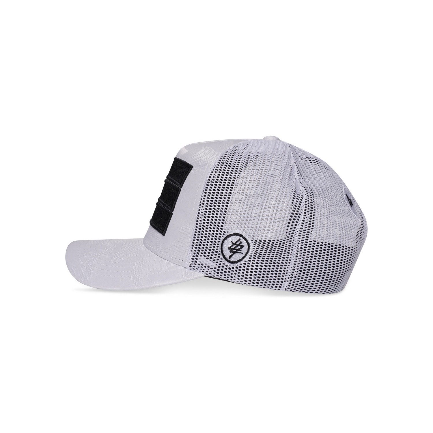 474 Camo 3 Bars Trucker Cap Red Label