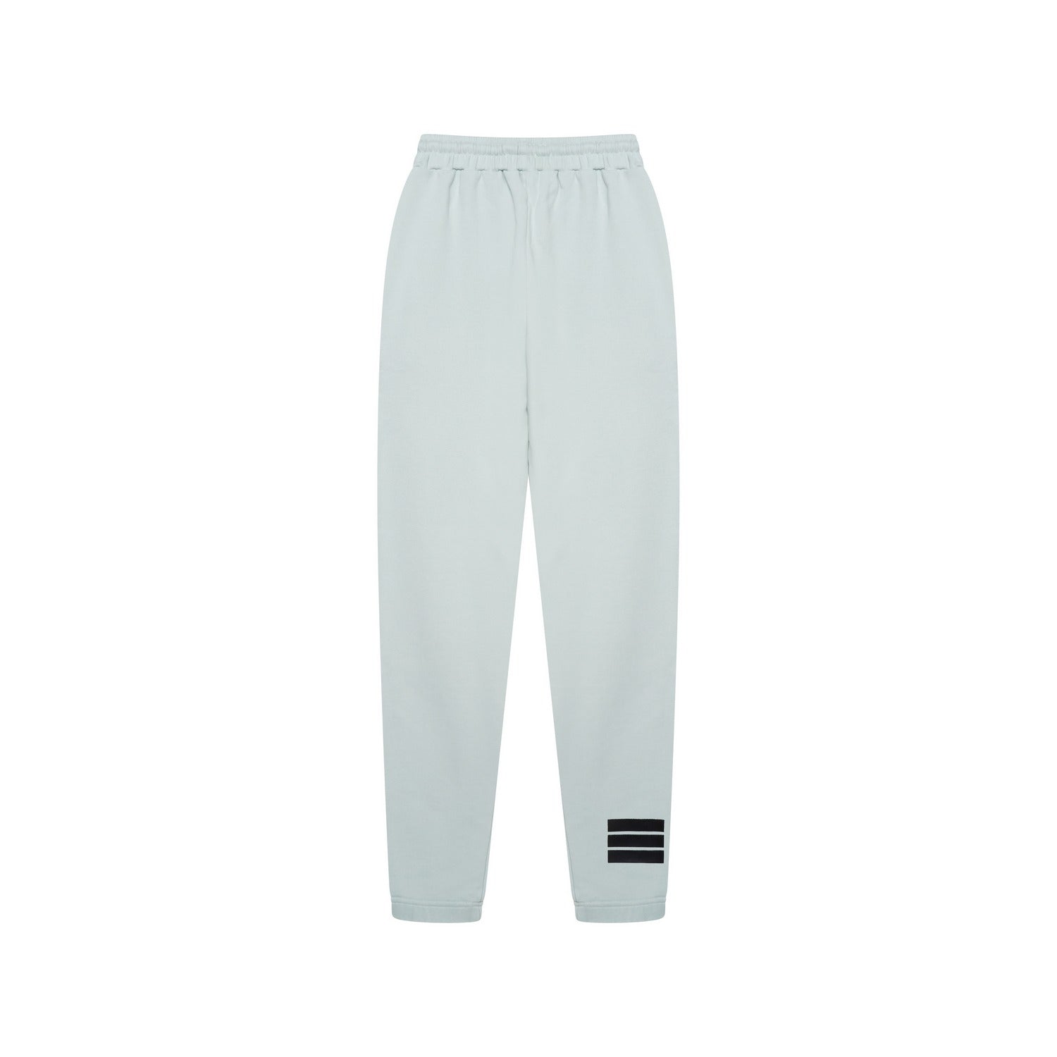 Organic Fitted Tracksuit Bottoms - Mint Green