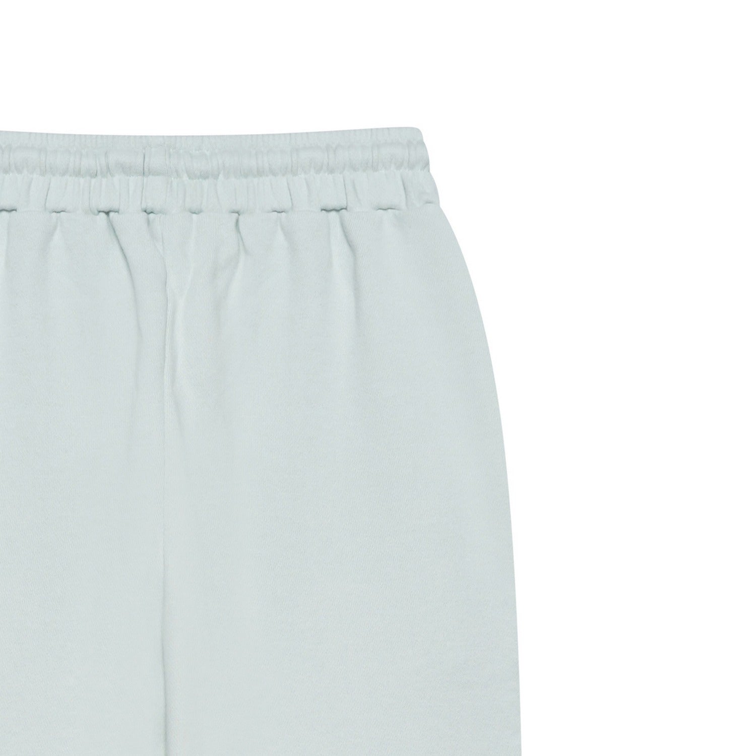 Organic Fitted Tracksuit Bottoms - Mint Green