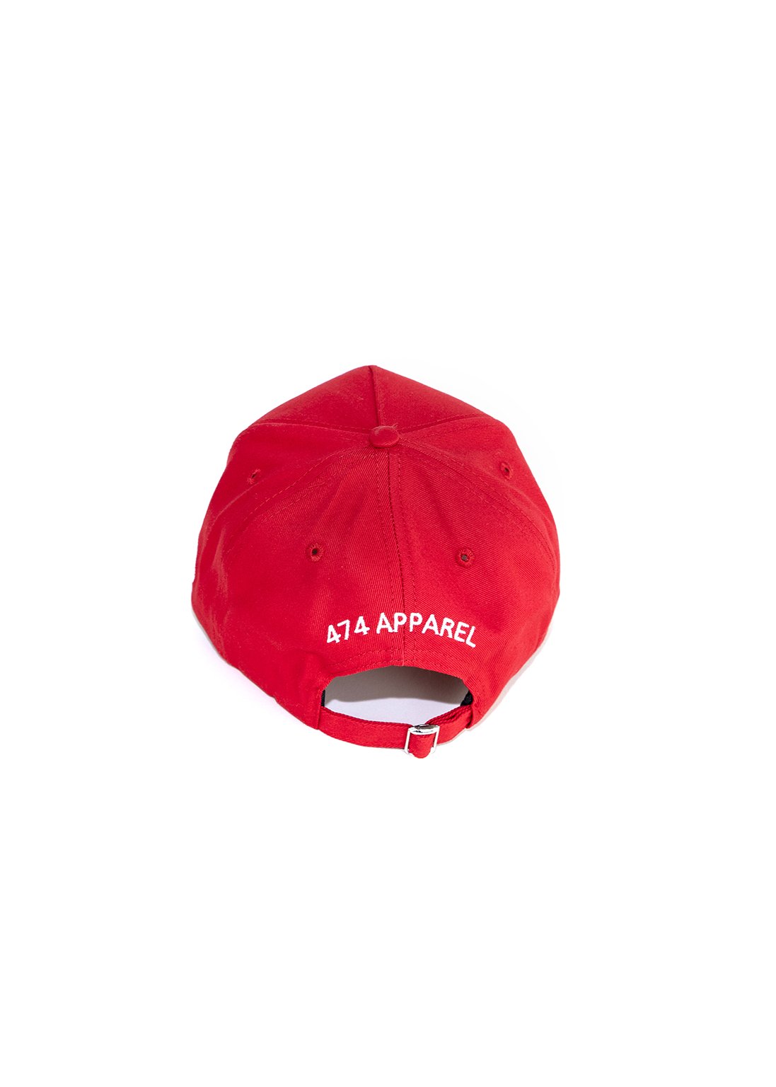 Red 474 Wild Season Baseball Cap back